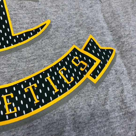 Champion‎ Athletics Gray Short Sleeve Crew Neck T-Shirt Mens Large - Picture 4 of 9